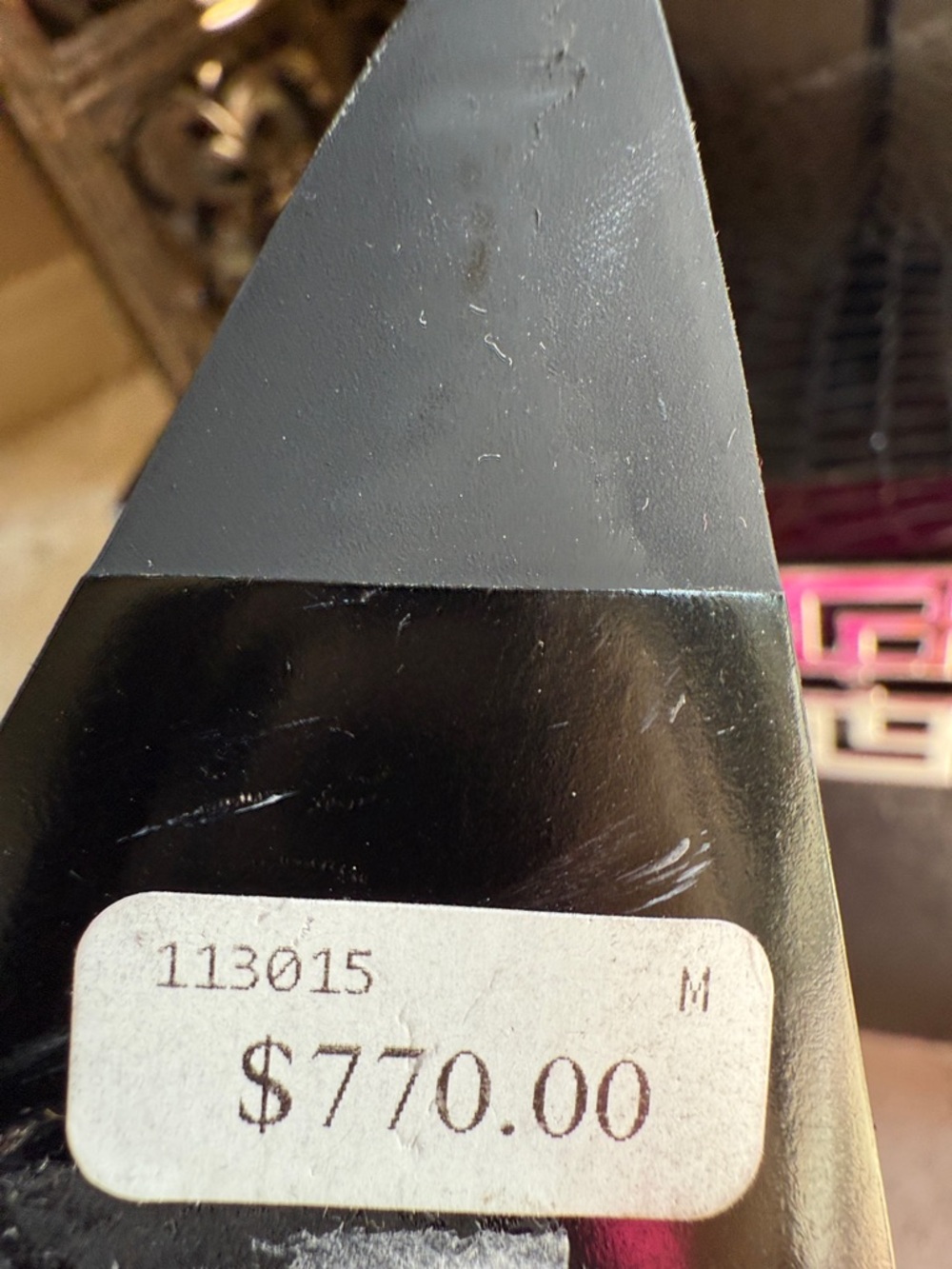 Classic Gucci Red, White & Black Pointed toe spectators - Picture 8 of 9